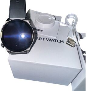 Merryking AI Translator Smart Watch Fitness Tracker for iPhone Android Touch